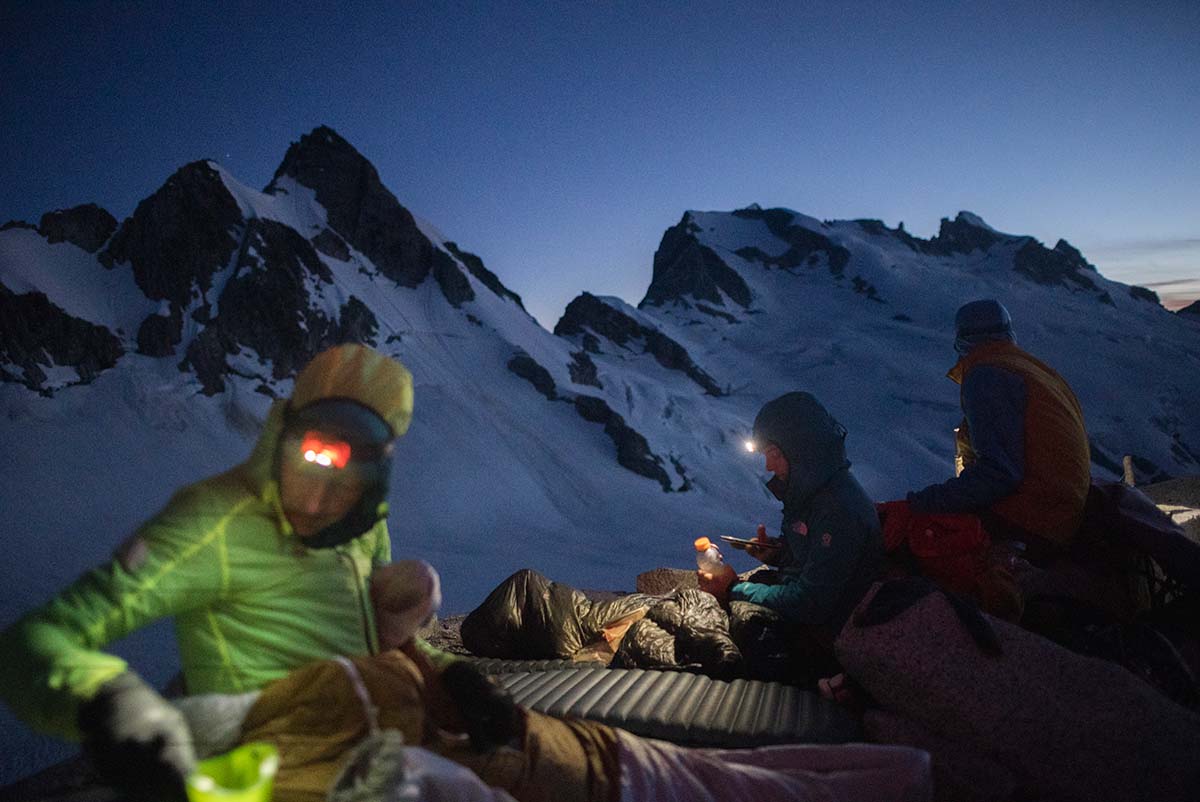 Sleeping in the alpine (ultralight sleeping bags and quilts)